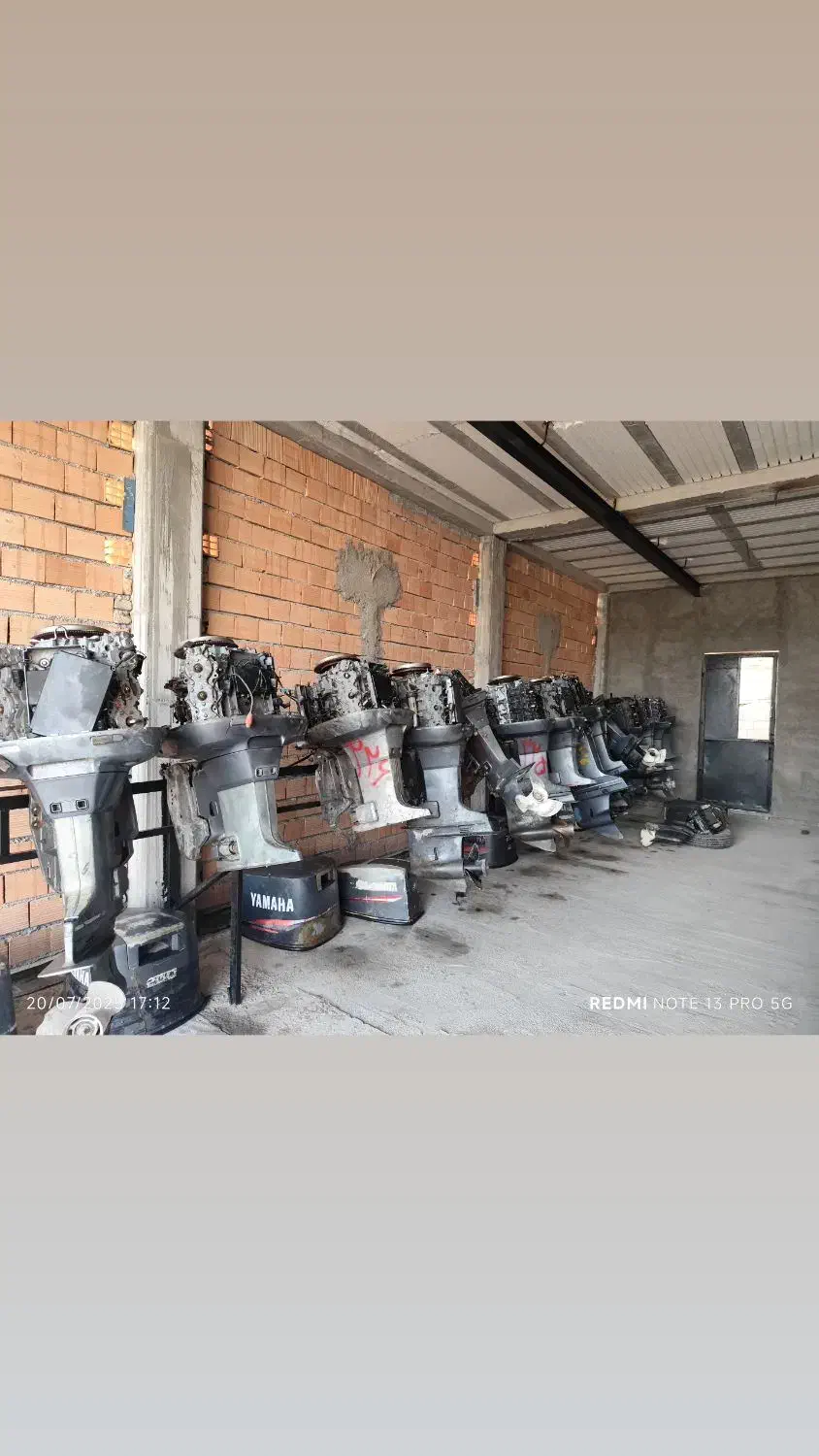 انواع موتورهای دریایی|قایق و سایر وسایل نقلیه|بندر ترکمن, |دیوار