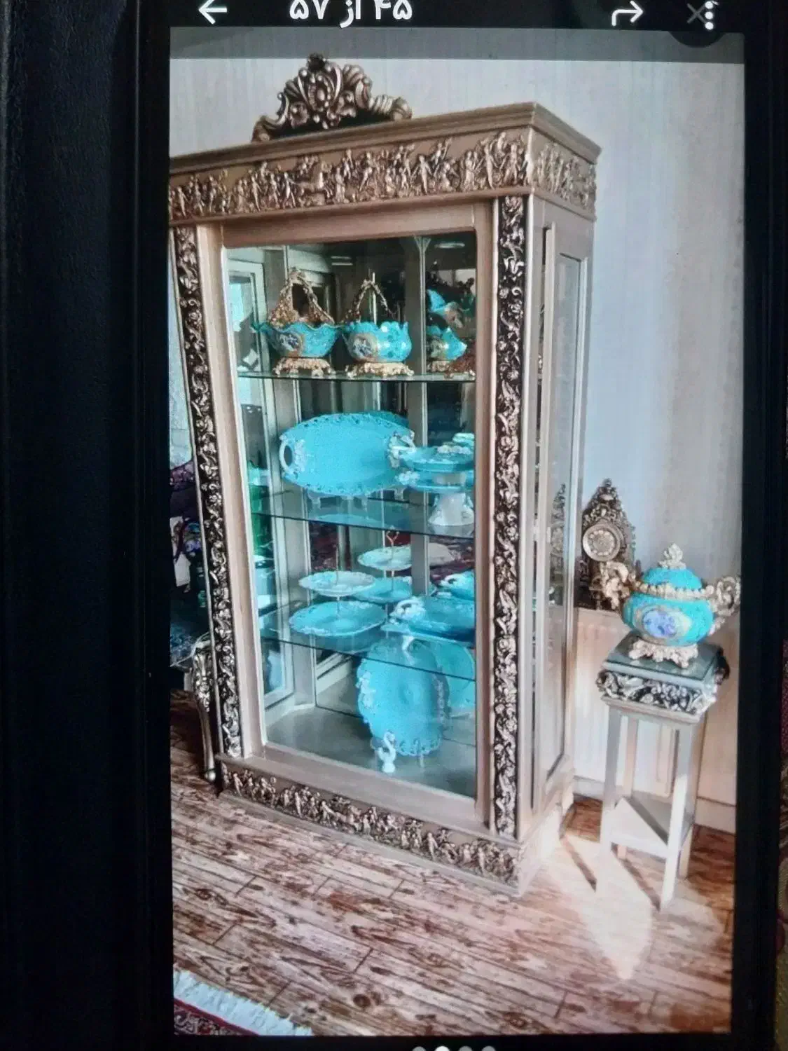 اینه کنسول بوفه و میز تلفن ست|بوفه، ویترین، کنسول|تبریز, |دیوار