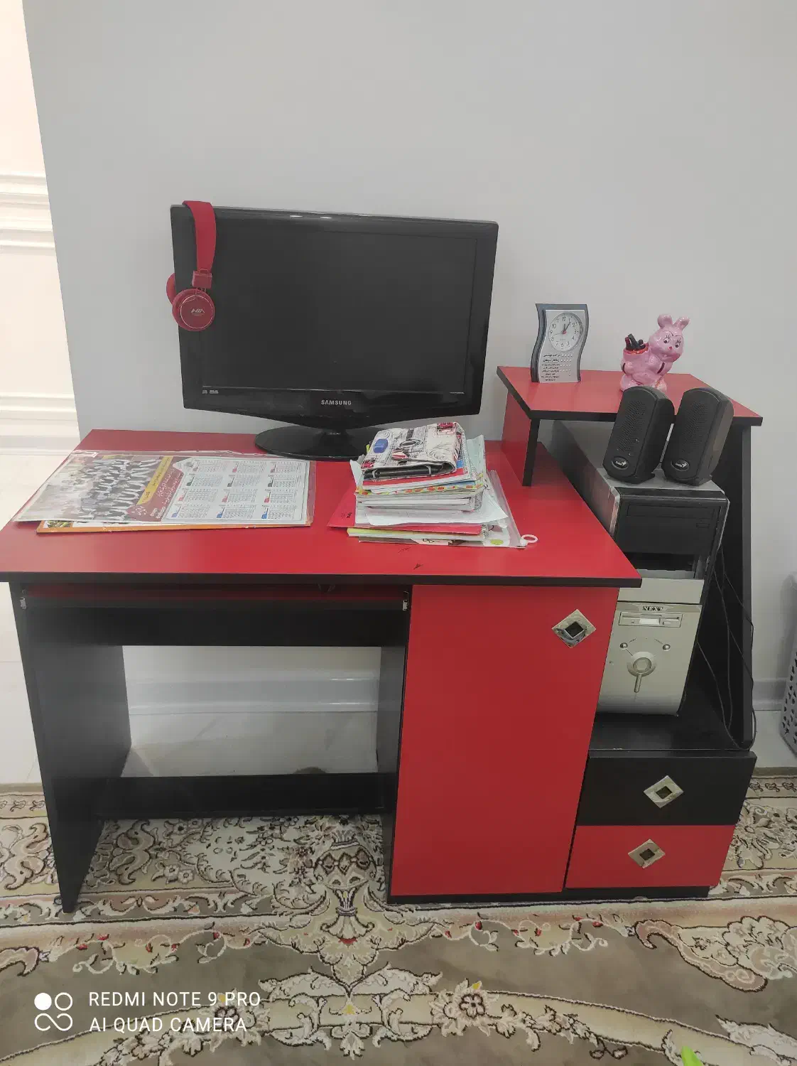 میز تحریر و میز کامپیوتر|میز تحریر و کامپیوتر|فولادشهر, C5|دیوار