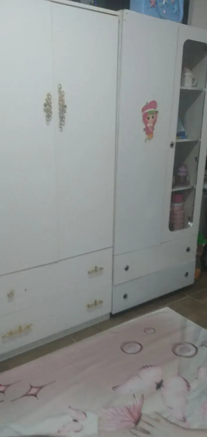 کمد|جاکفشی، کمد، دراور|آبیک, |دیوار