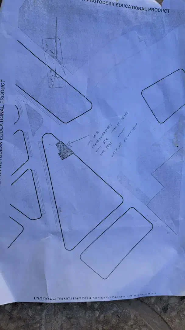 قطعه زمین مسکونی . 204 متر.|فروش زمین و ملک کلنگی|باشت, |دیوار