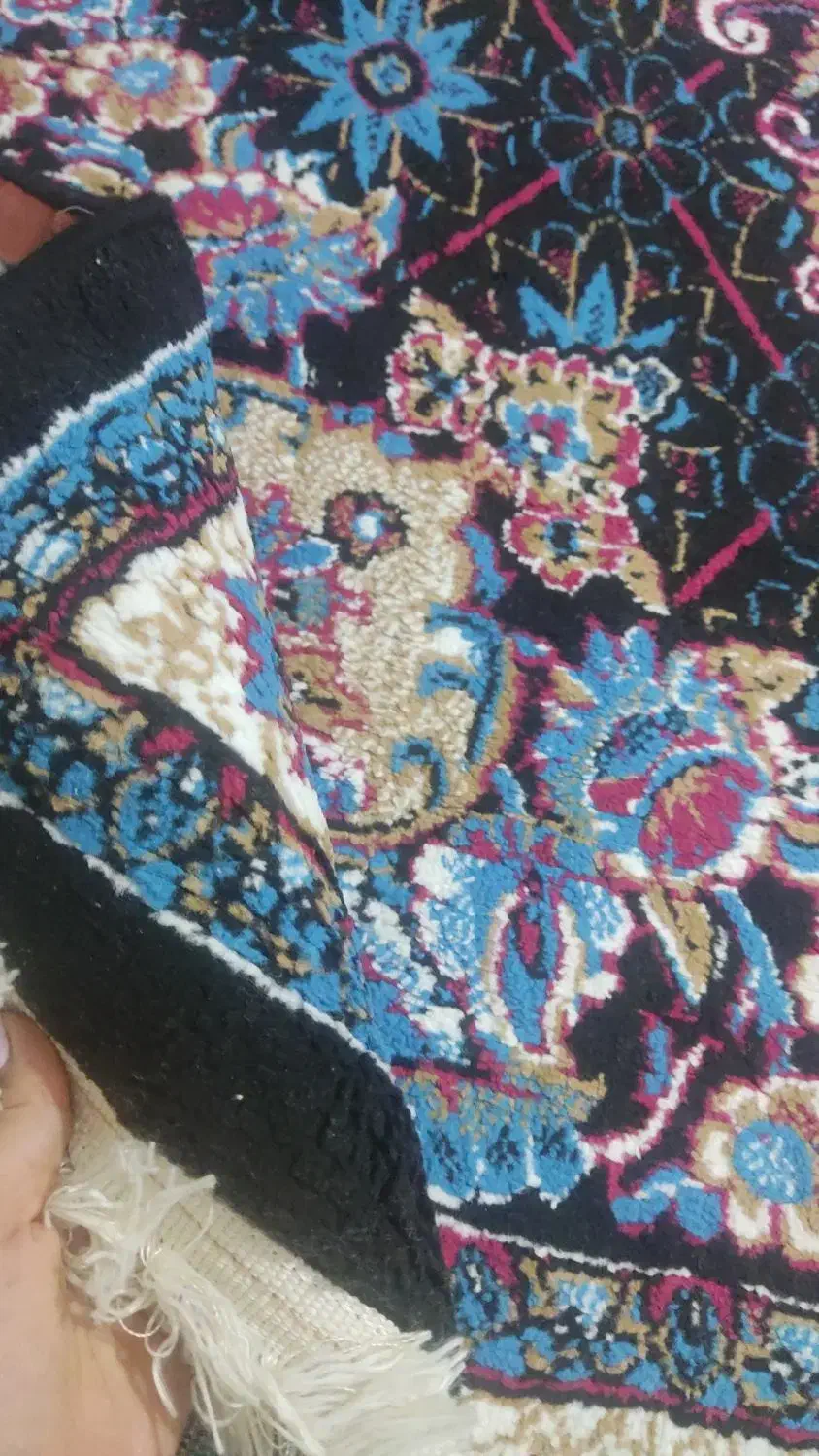 فرش ۹متری سرمه ای|فرش|کرمانشاه, |دیوار