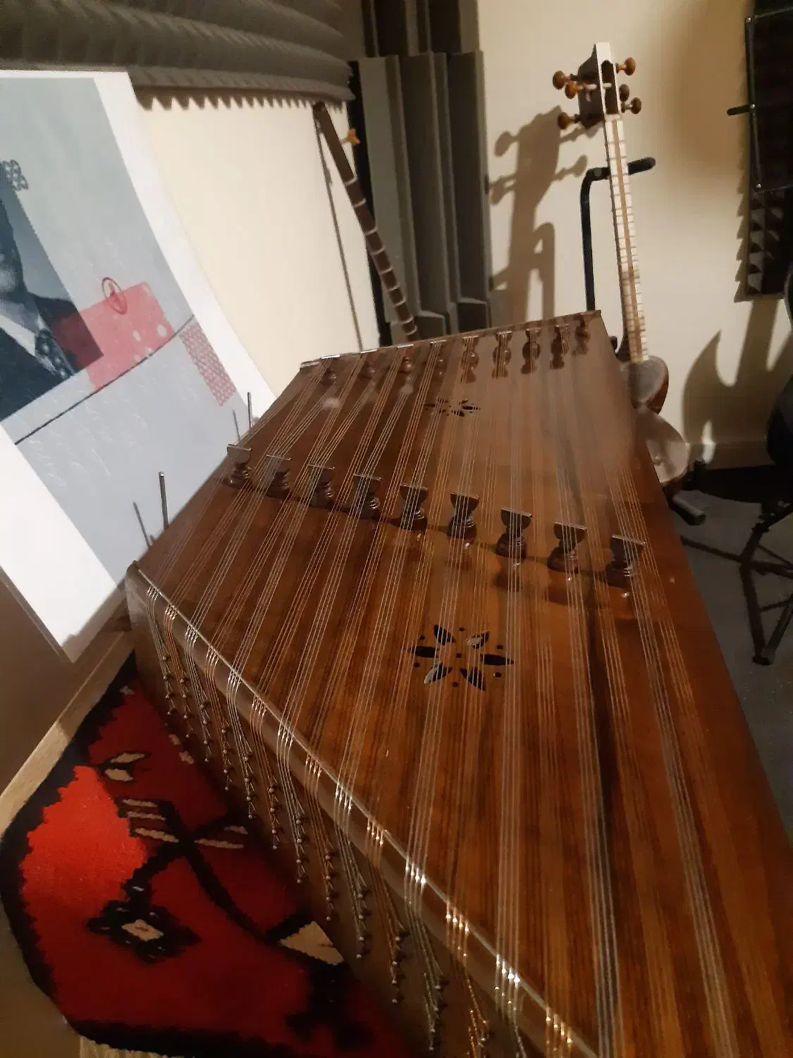 سنتور حرفه ای تایید شده|سازهای سنتی|پرند, فاز ۶|دیوار