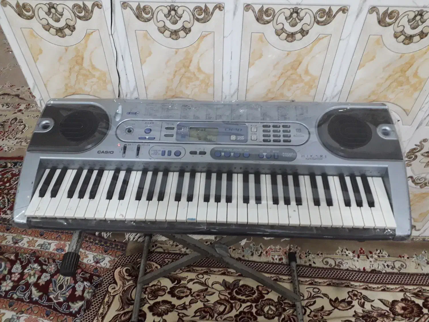 ارگ کاسیو به ضمانت با لوازم خودش قیمت توافقی|پیانو، کیبورد، آکاردئون|زاهدان, |دیوار