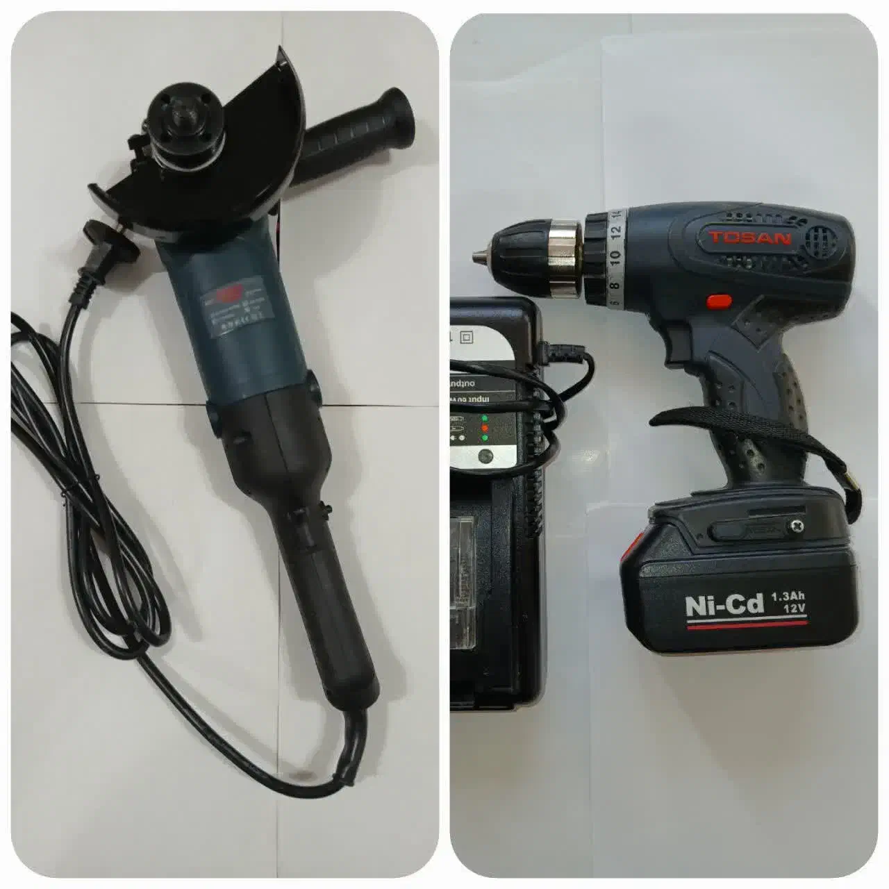 حراج دریل شارژی توسن و مینی فرز توسن فقط۵۲۰۰|ابزارآلات|نجفآباد, باهنر|دیوار