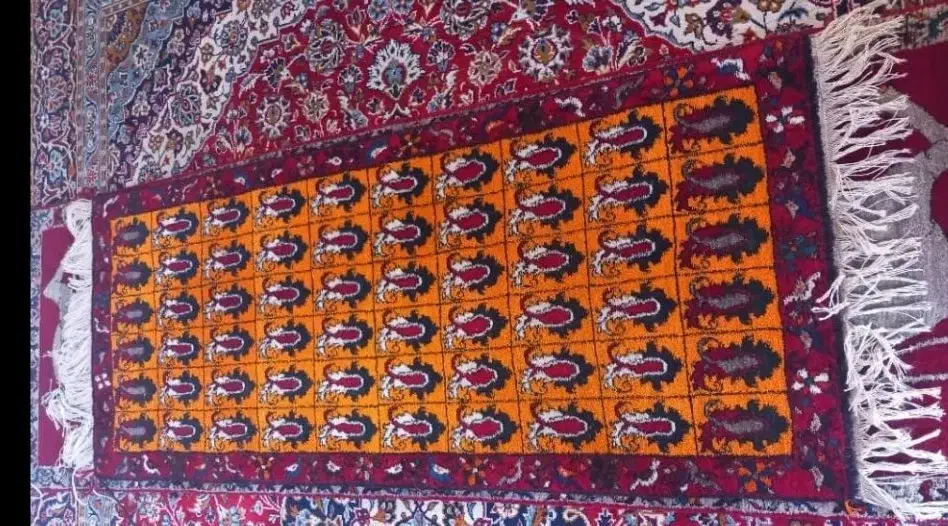فروش قالیچه ترکی دست باف|فرش|شیراز, کوشک میدان|دیوار