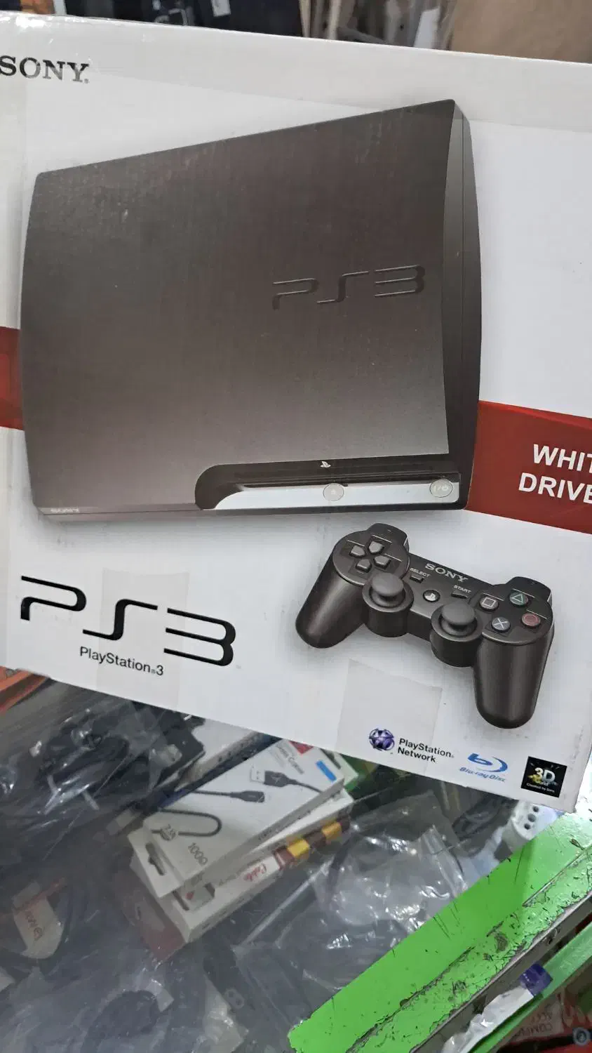 پلی استیشنps3 اسلیم۴ کپی خور فول بازی5دسته بیسیم2|حراج|پاکدشت, پاکدشت (مامازند)|دیوار