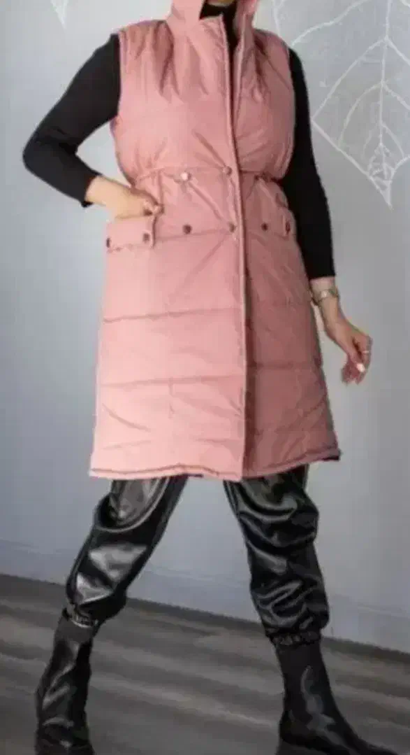 پافر صورتی بلندفقط 400|لباس|نهاوند, |دیوار