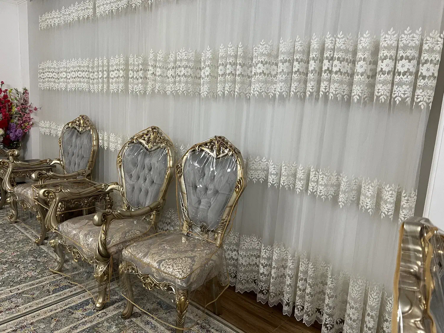 پرده پذیرایی|پرده، رانر، رومیزی|اسلام‌شهر, شهرک مهدیه|دیوار