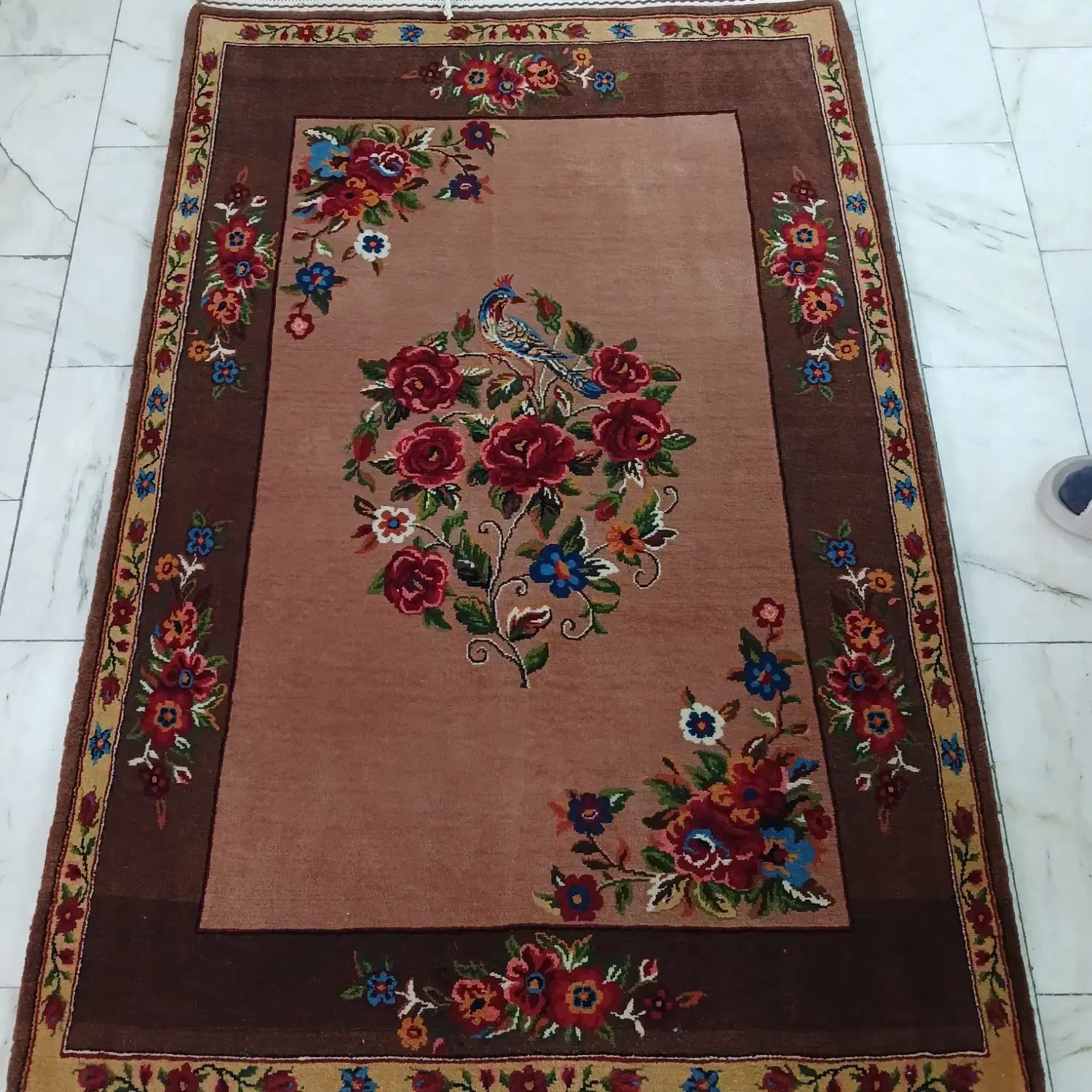 فرش دستبافت بختیاری رنگ گیاهی|فرش|اصفهان, کوی امیریه|دیوار