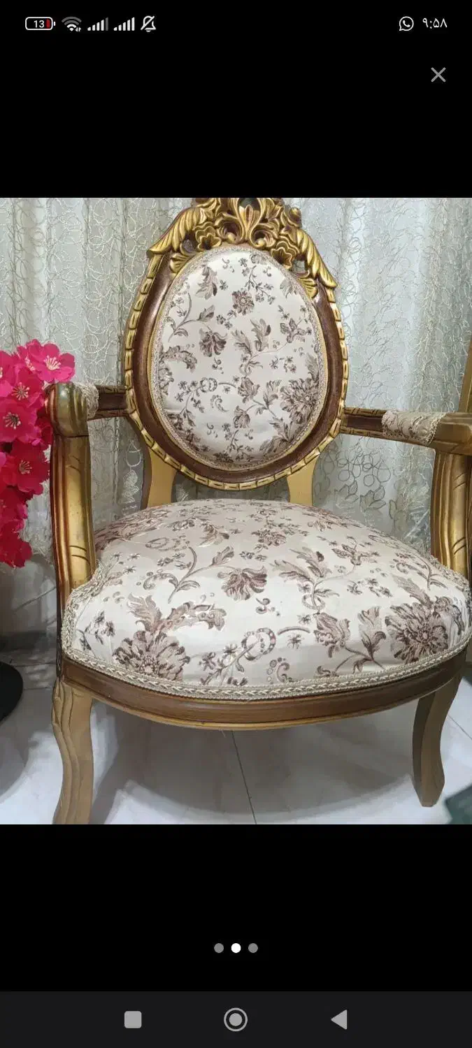 ۴ عدد مبل چوب راش|مبلمان خانگی و میز عسلی|رشت, فلسطین|دیوار