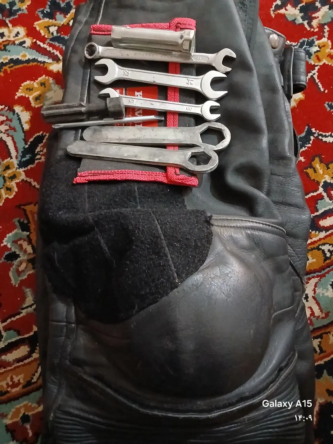 شلوارموتور سواری با اچارهای نو|لباس|مینودشت, |دیوار