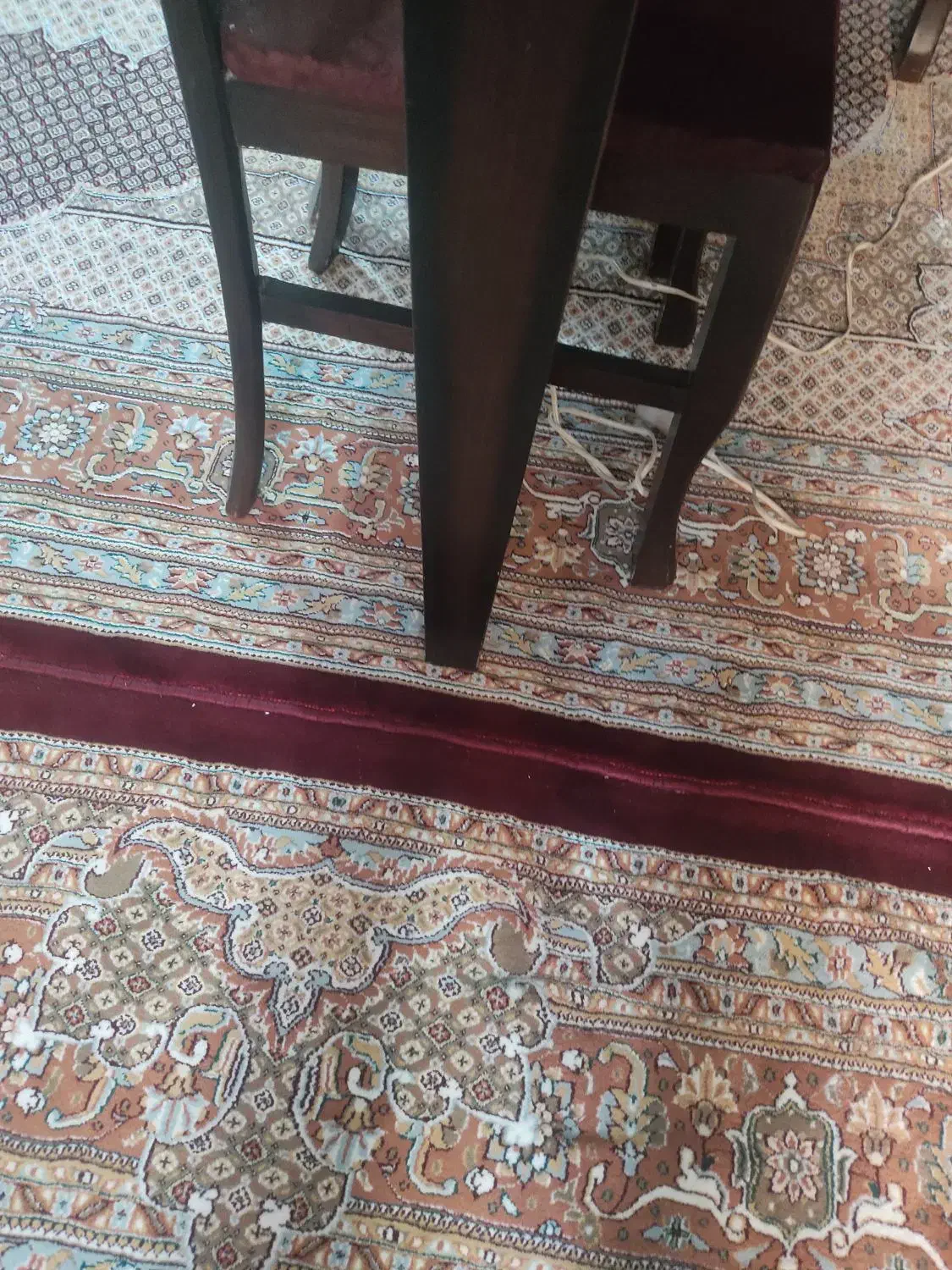 میز ناهار خوری 6 نفره چوب درجه 1 درحدنو|میز و صندلی غذاخوری|قرچک, زیبا شهر|دیوار