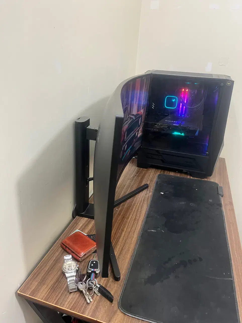 کیس گیمینگ و مانیتورRTX3070 i7 12700k Z690p SSD 2T|رایانه رومیزی|تهران, ستارخان|دیوار