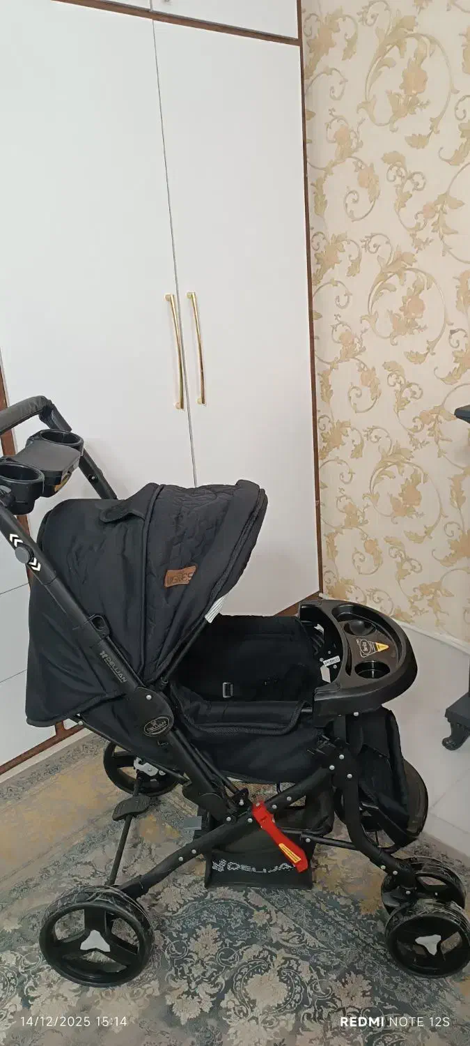 کالسکه تمام مشکی دلیجان مدل بنیتا|کالسکه و لوازم جانبی|تربتحیدریه, شهرک ولیعصر|دیوار