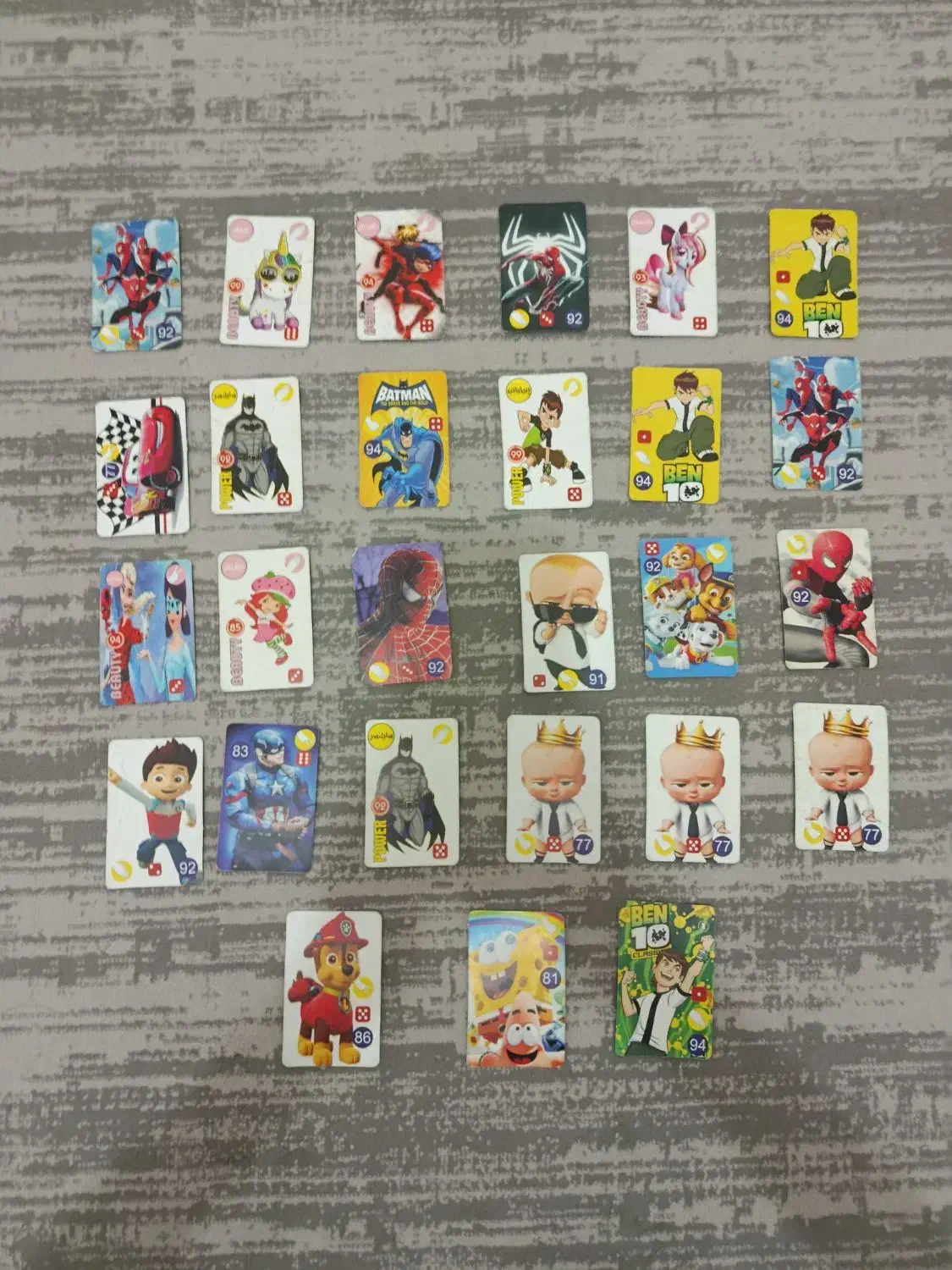 کارت کلکسیونی و بازی|اسباببازی بچه|پرند, فاز ۶|دیوار