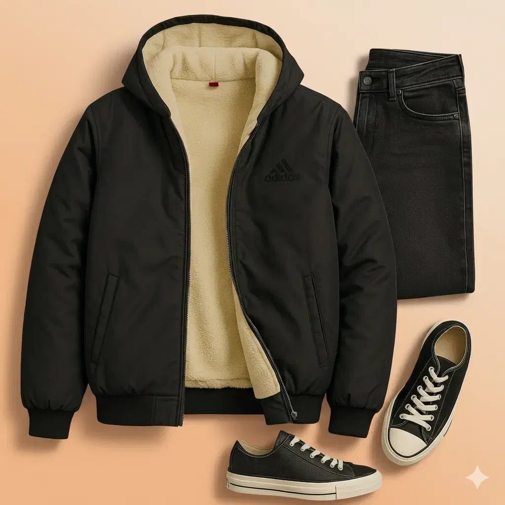 کاپشن مردانه داخل خز مدل GreyZone/ضدباد و ضدآب|لباس|ایذه, |دیوار