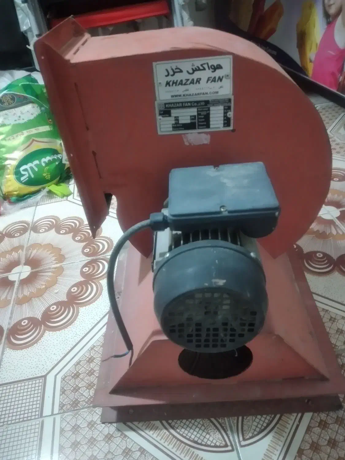 یک عددهواکش سانتریفیوژ یک اسب ورق زخیم|ماشین‌آلات صنعتی|کرمانشاه, |دیوار