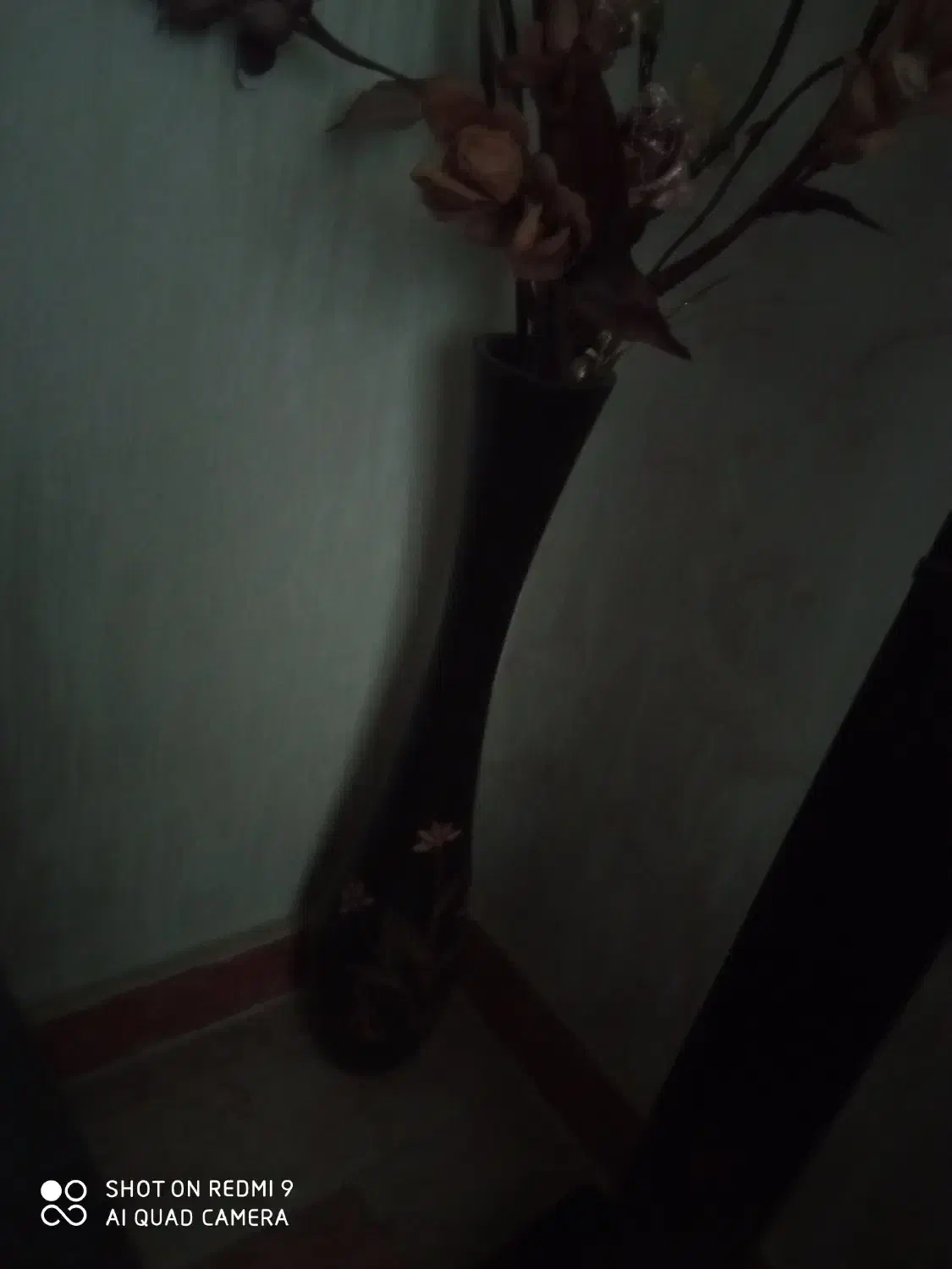 گلدان چوبی تایلندی با گل دو عدد|گل مصنوعی|فردیس, فردیس|دیوار