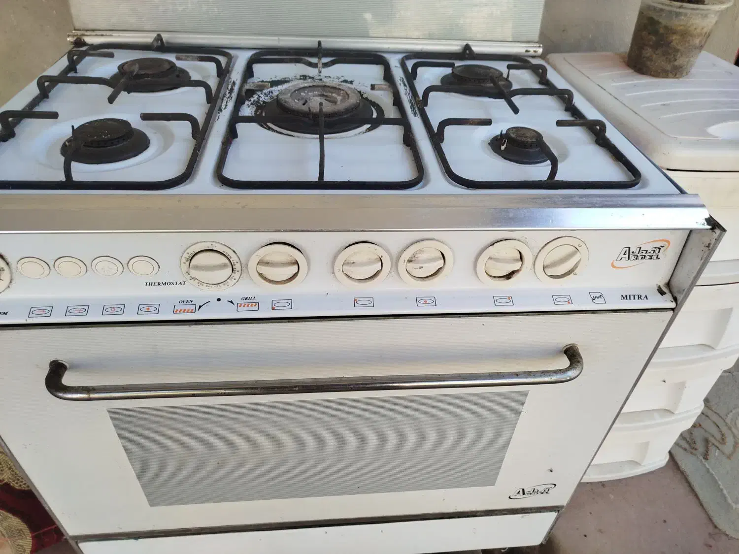 گاز فرپنج‌شعله باجوجه گردان|اجاق گاز و لوازم برقی پخت‌وپز|کردکوی, |دیوار