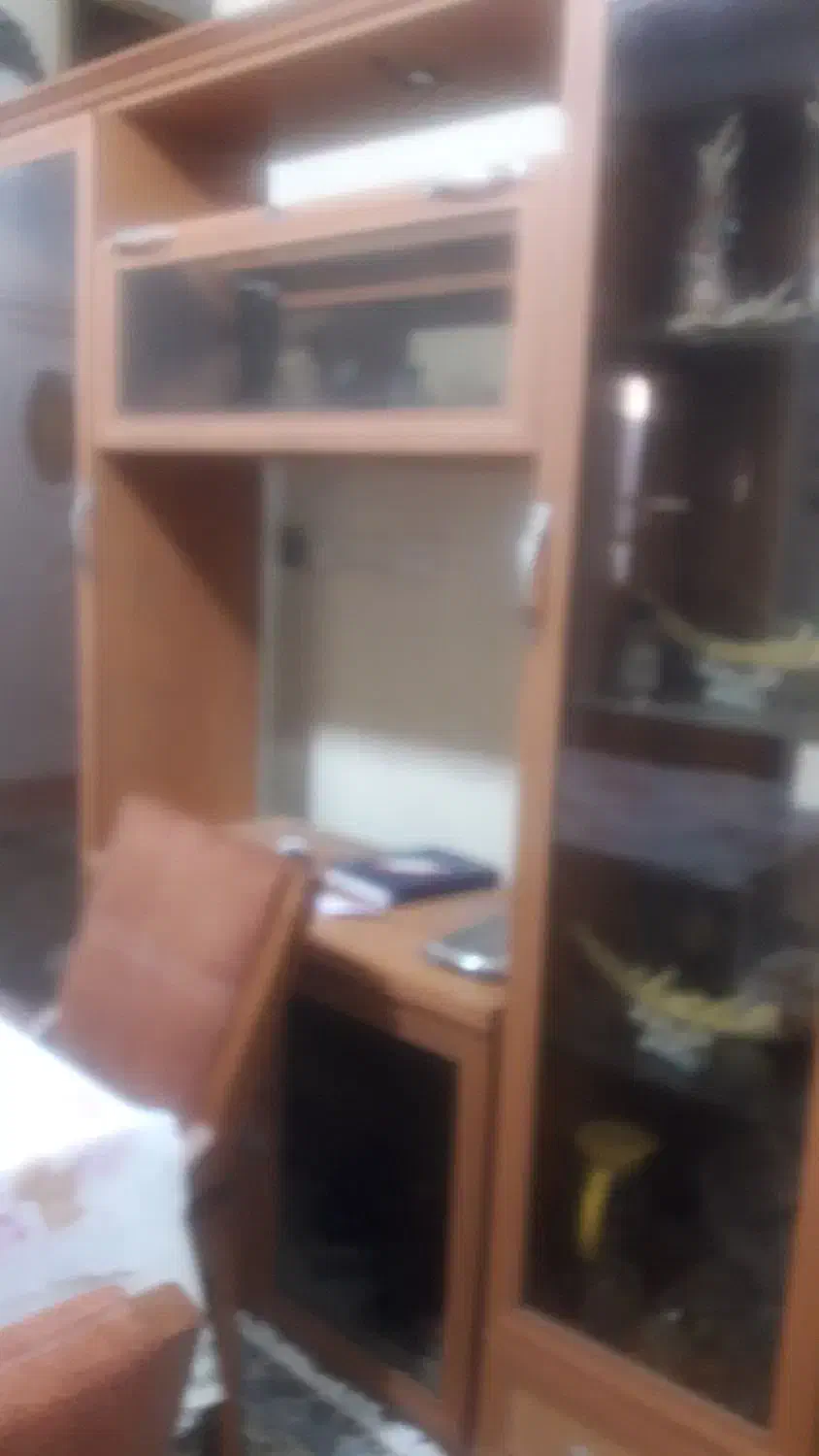 کمد بوفه زیر تلوزیونی|بوفه، ویترین، کنسول|مسجد سلیمان, |دیوار