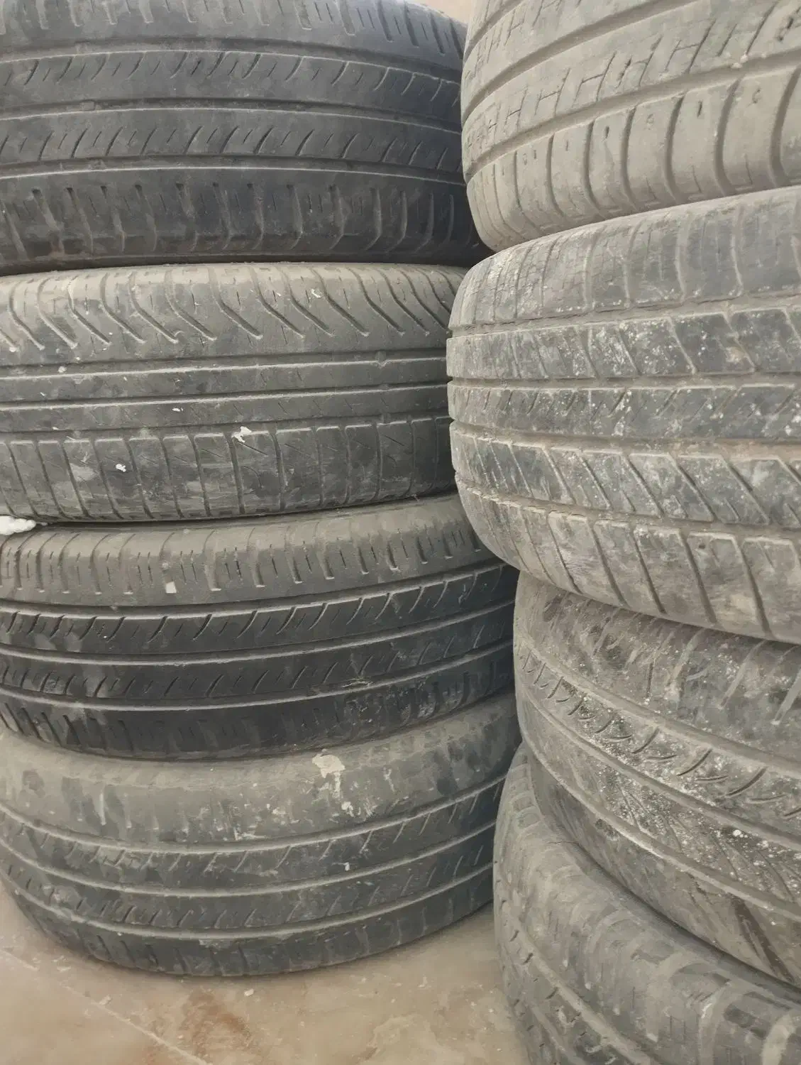 ۸ حلقه لاستیک پژو ۱۴ کارکرده|قطعات یدکی و لوازم جانبی|رباط‌کریم, انجم آباد|دیوار