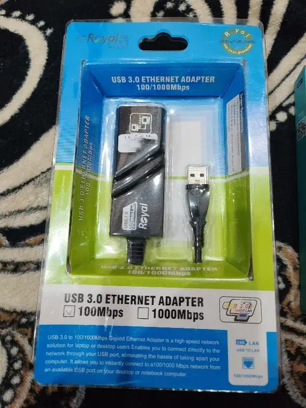 تبدیل usb3 به اترنت آکبند tp linkوشارزر ۲۰ولت لنوو|مودم و تجهیزات شبکه|تهران, راه آهن|دیوار