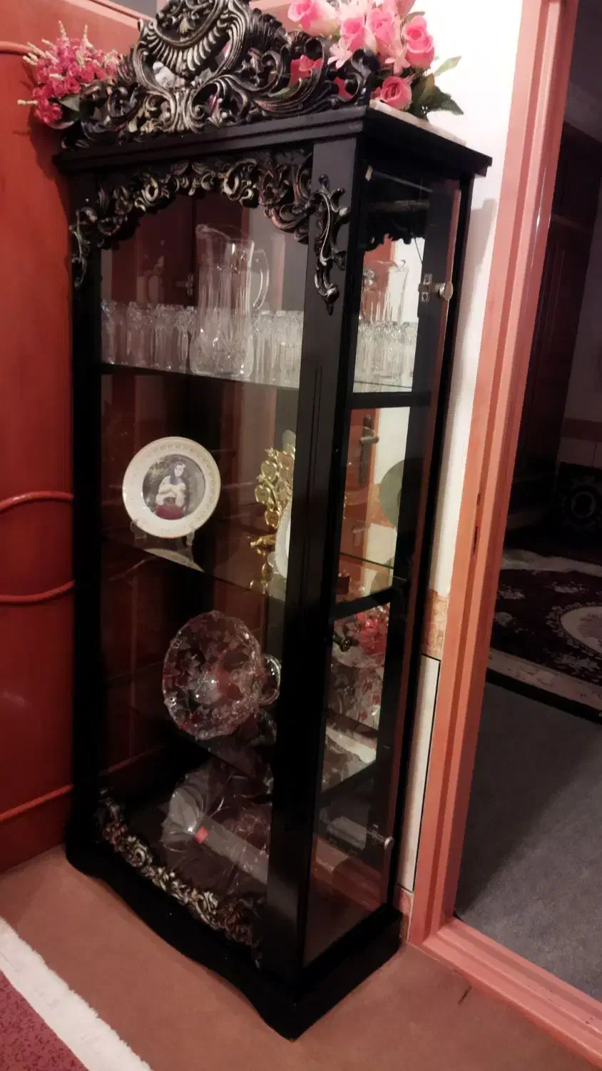 بوفه ویترین ایستاده|بوفه، ویترین، کنسول|بهشهر, |دیوار