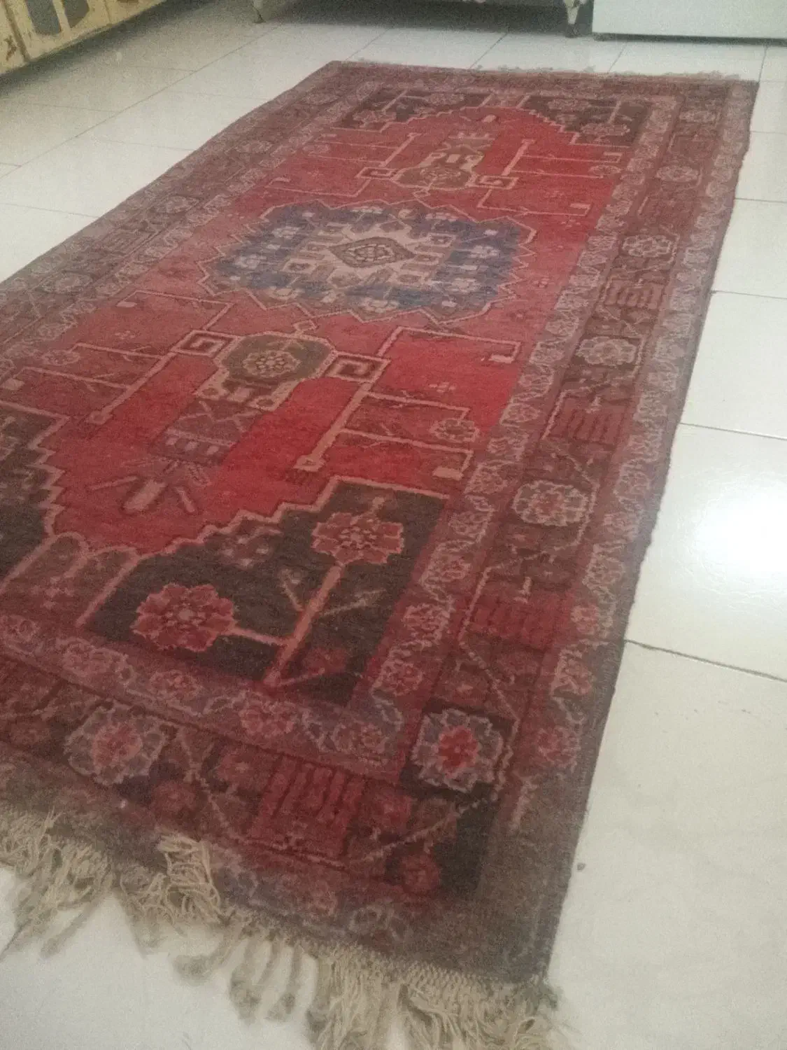 قالی دستبافت کرمانی|فرش|بم, |دیوار