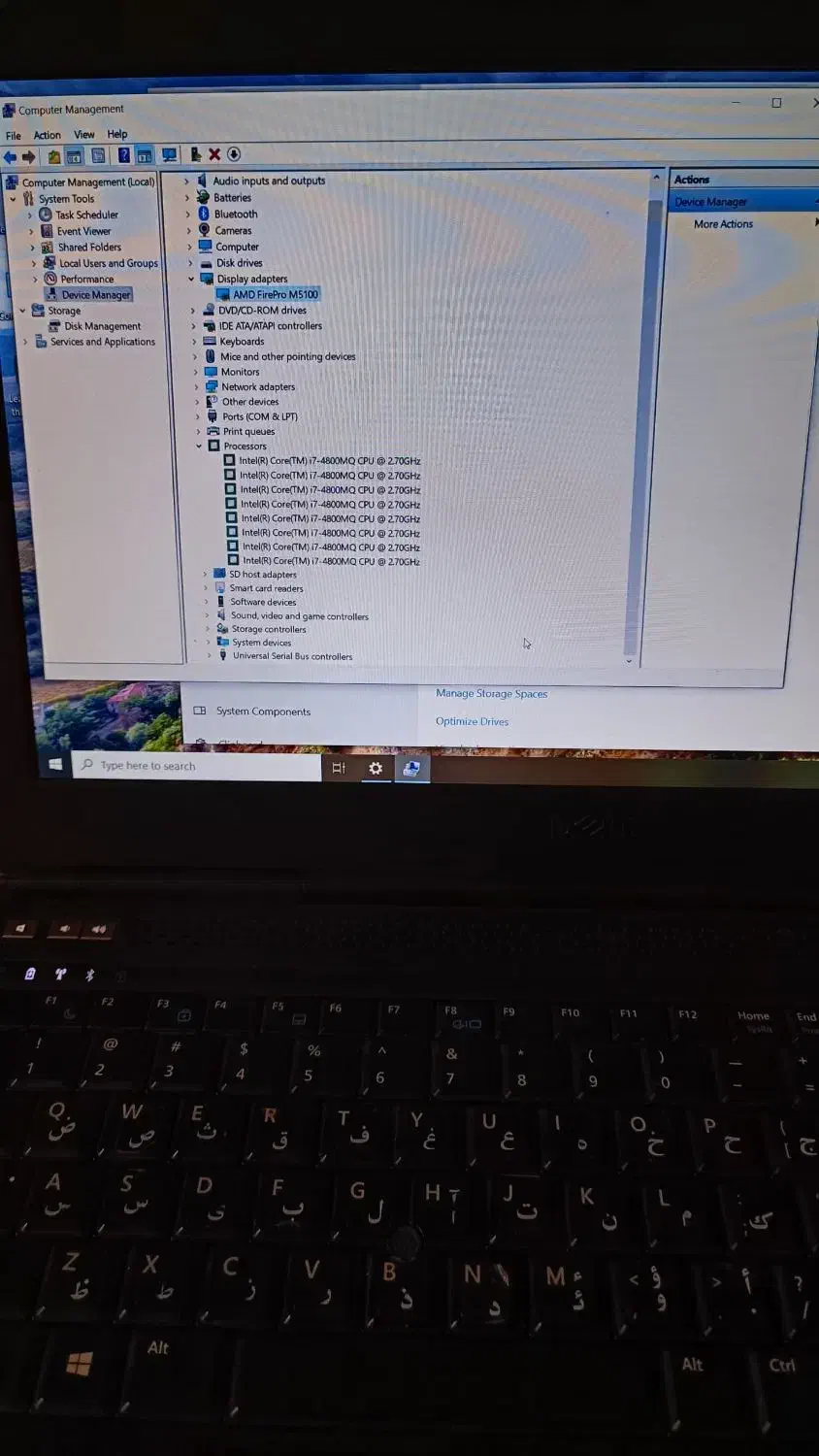 Dell Precision M4800|رایانه همراه|لردگان, |دیوار