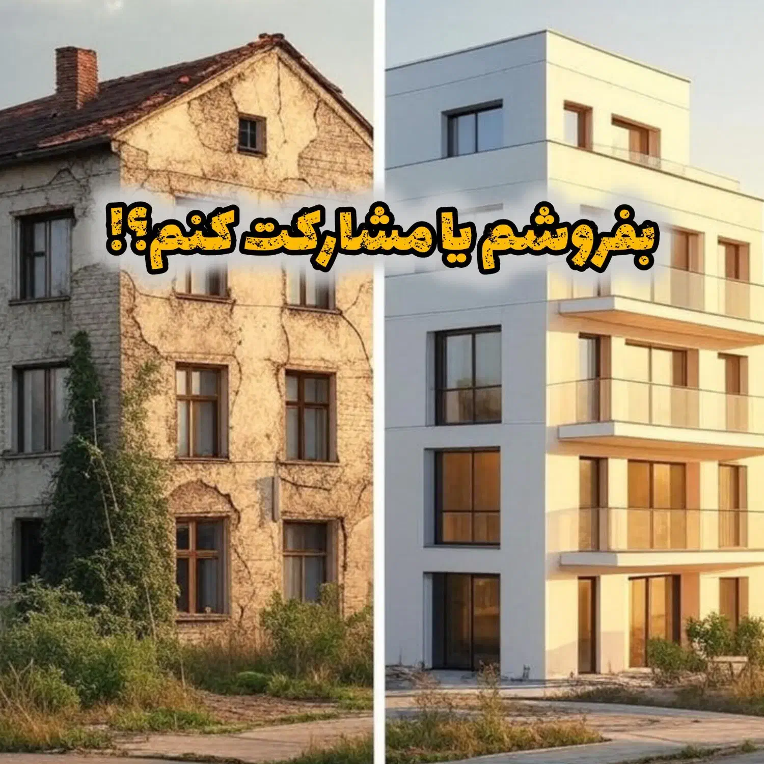 مشاوره رایگان املاک کلنگی و مشارکت در ساخت|مشارکت در ساخت املاک|قزوین, |دیوار