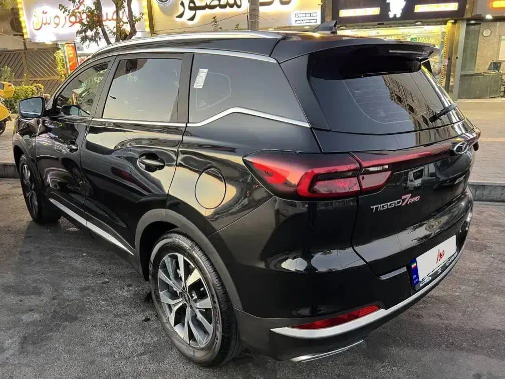 تیگو ۷ پرو ۱۴۰۲ مشکی|خودرو سواری و وانت|مشهد, نیروی هوایی|دیوار