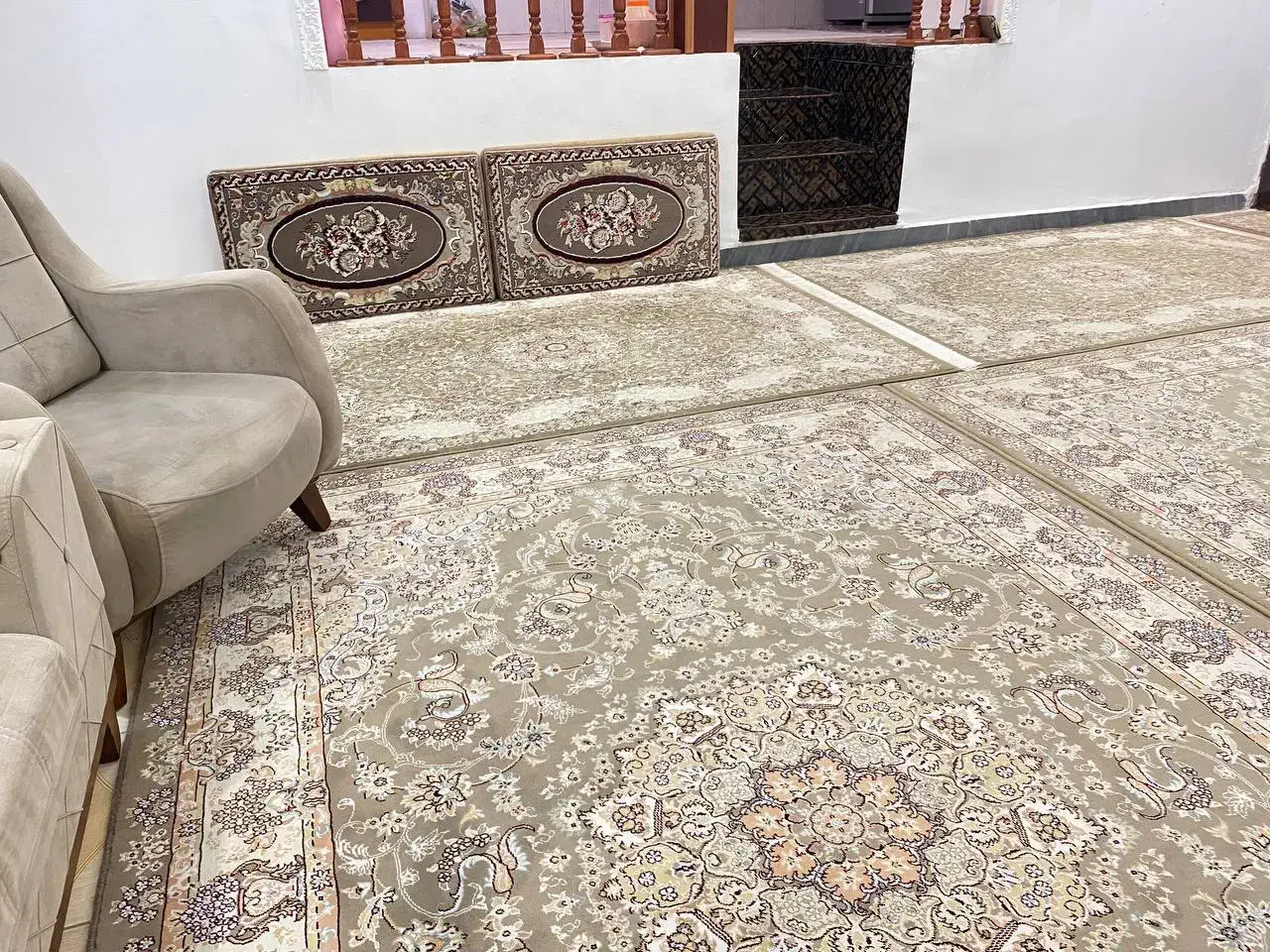 ۲ عدد فرش ۶ متری و چهار متری|فرش|لاهیجان, بازکیاگوراب|دیوار