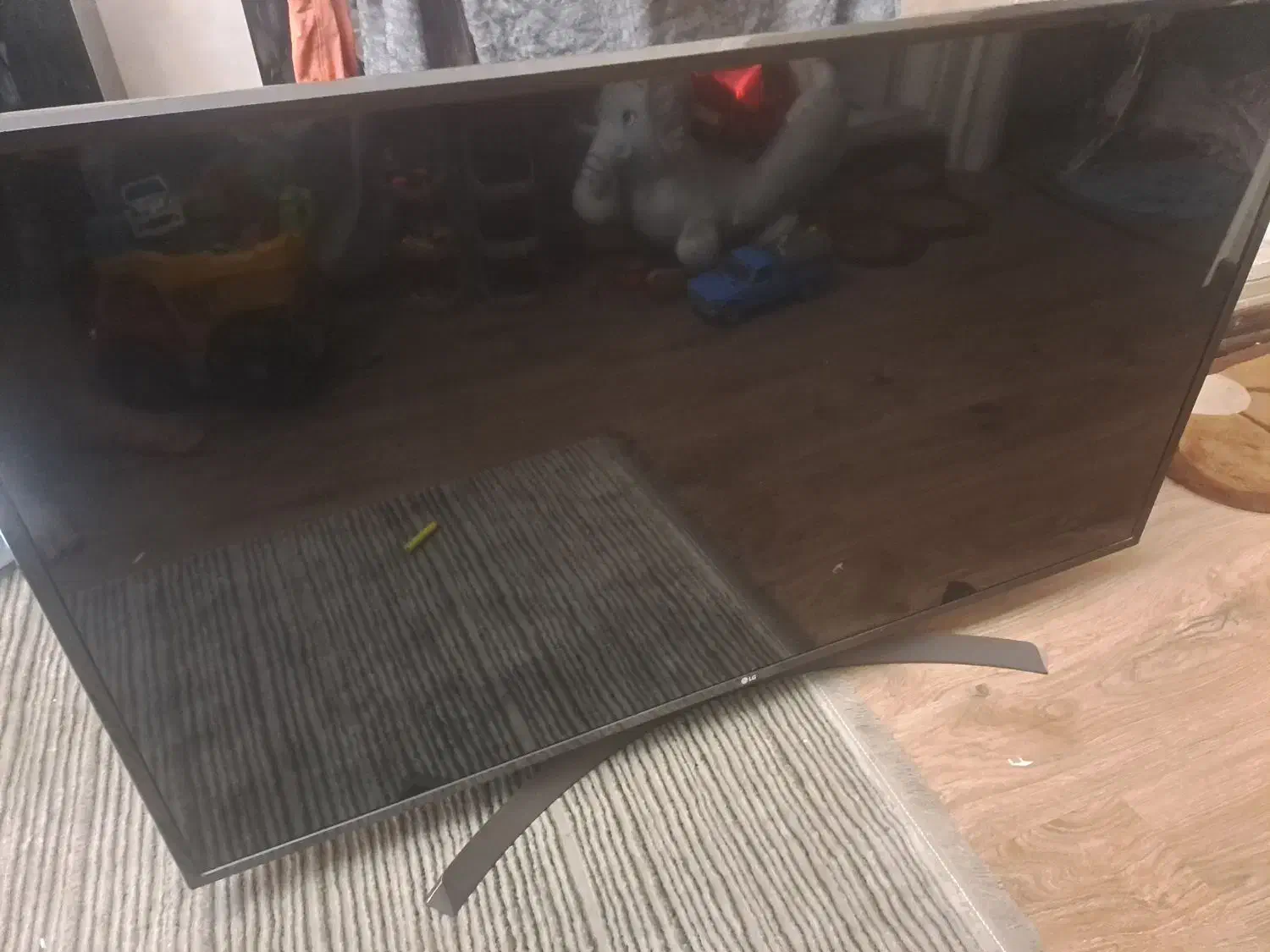 ال ای دی LG 55 ، پانل شکسته|تلویزیون و پروژکتور|تهران, تسلیحات|دیوار