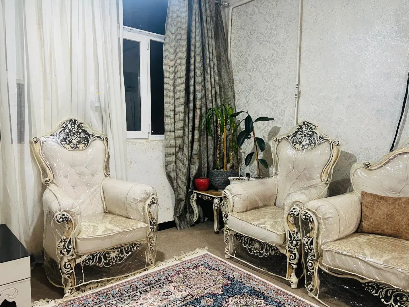 مبل سلطنتی پارچه ترک|مبلمان خانگی و میز عسلی|شوشتر, |دیوار