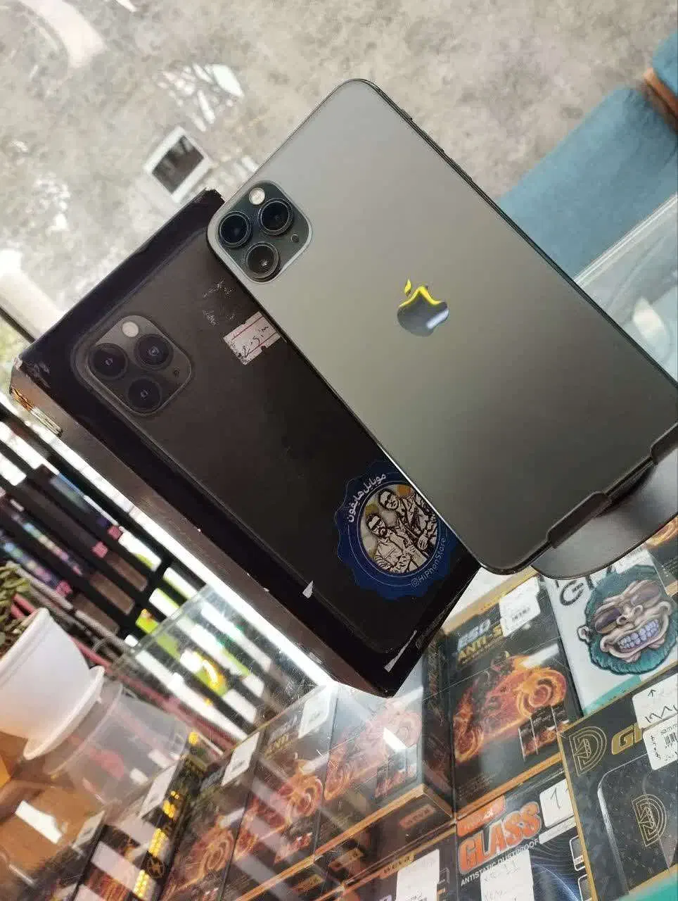 IPHONE 11 PROMAX 256/دو سیم|موبایل|هشتگرد, هشتگرد قدیم|دیوار