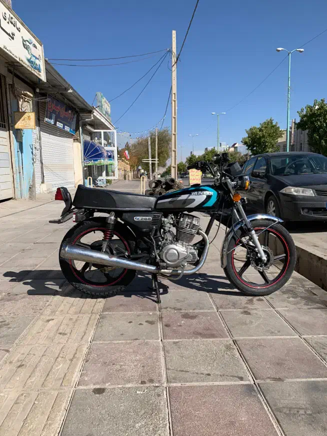 ۲۰۰ متین مدل ۹۵|موتورسیکلت|قیدار, |دیوار