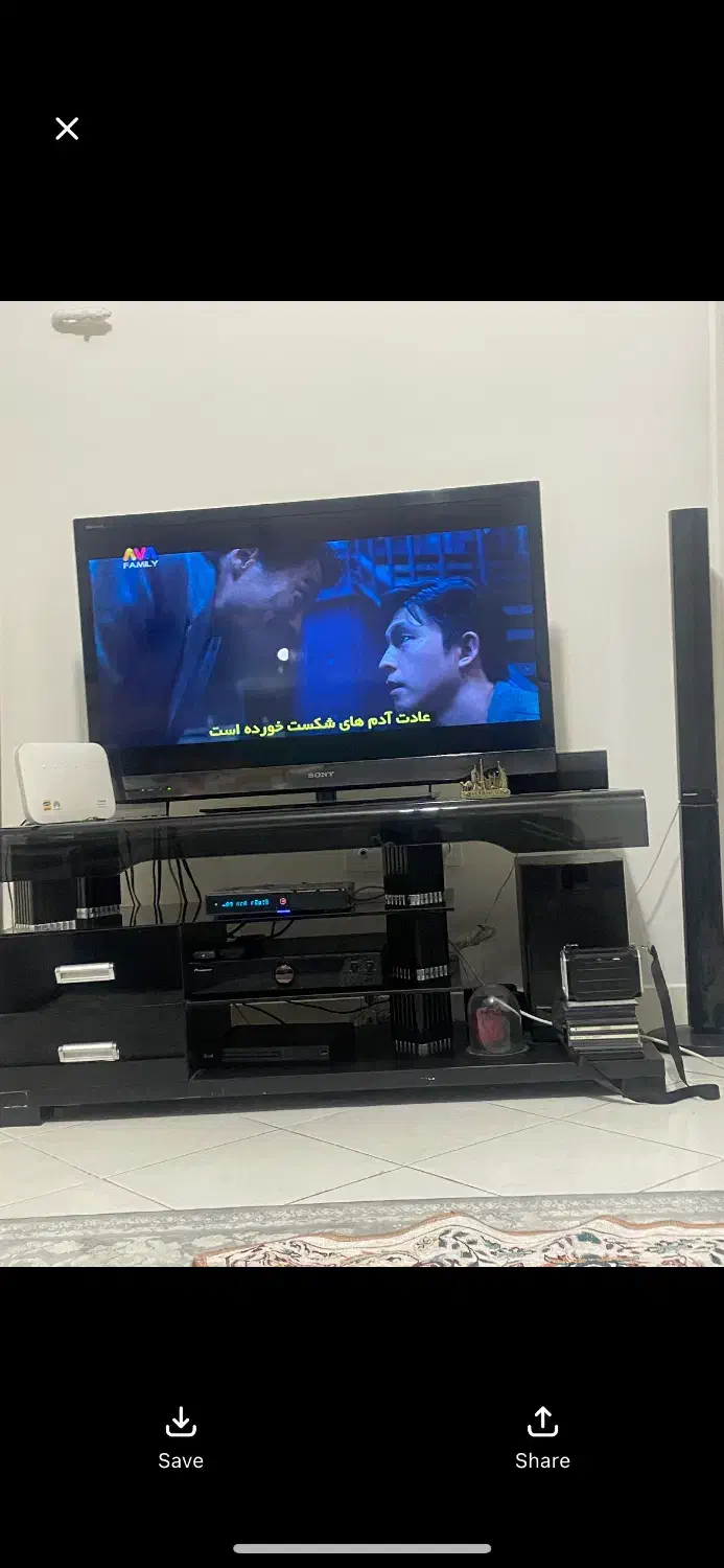 میز تلویزبون شیشه ای|میز تلویزیون|تهران, حشمتیه|دیوار