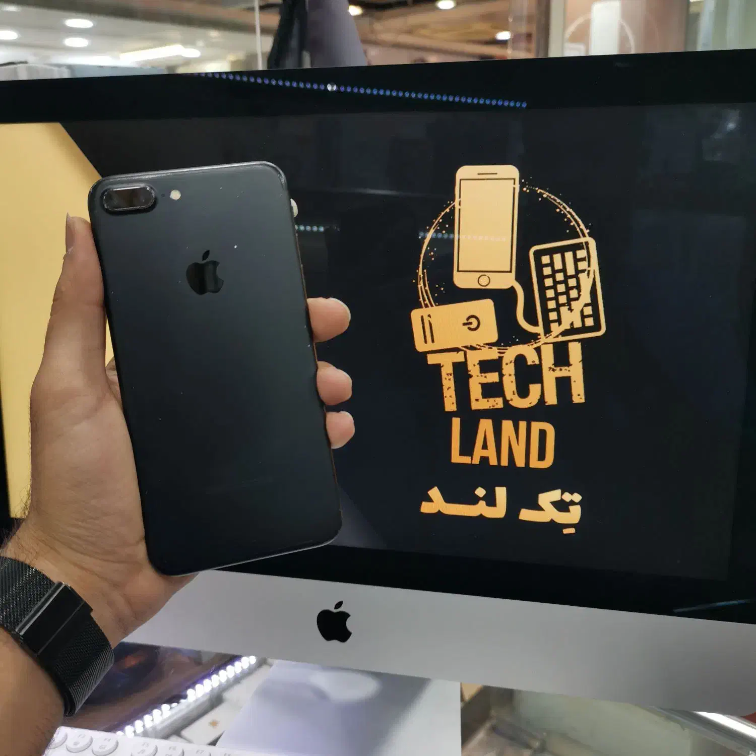 iphone 7 plus باطری ۱۰۰|موبایل|شیراز, ملاصدرا|دیوار