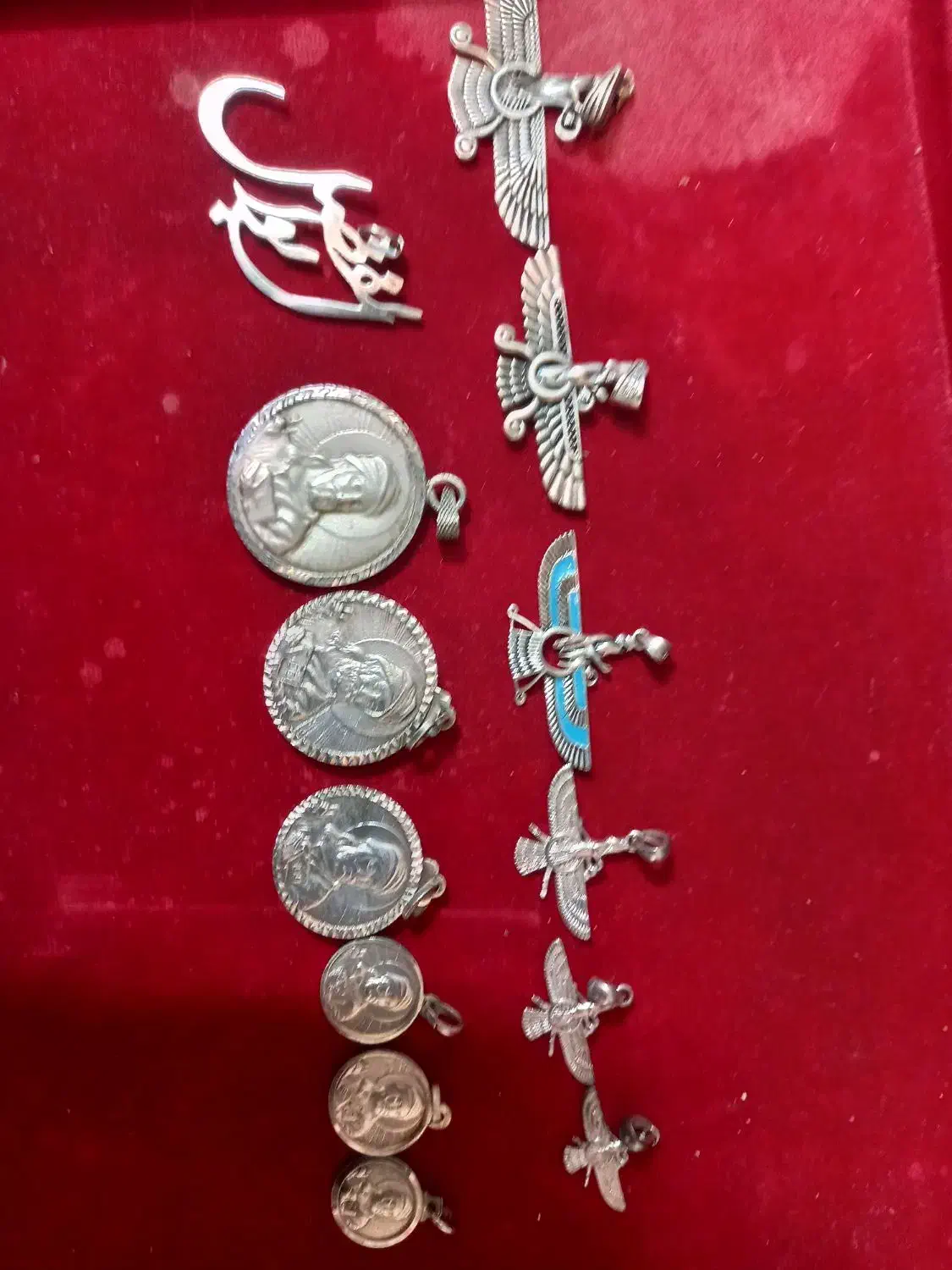 آویز نقره فروه وشمایل|جواهرات|سبزوار, توحیدشهر|دیوار