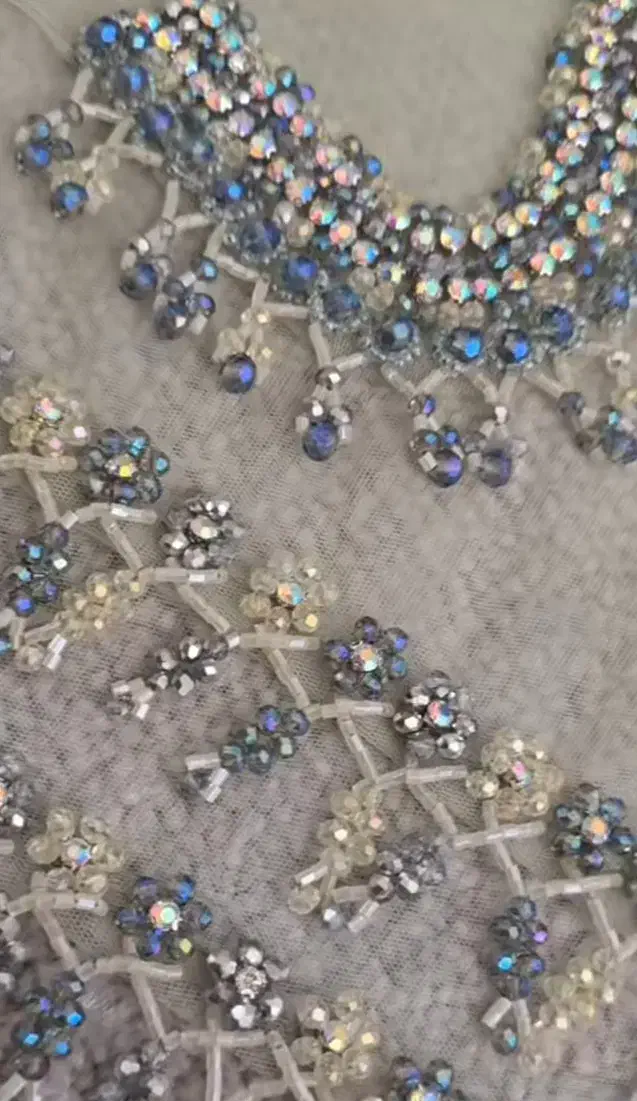 منجوق دوزی روسری محلی و شال|لباس|یاسوج, |دیوار