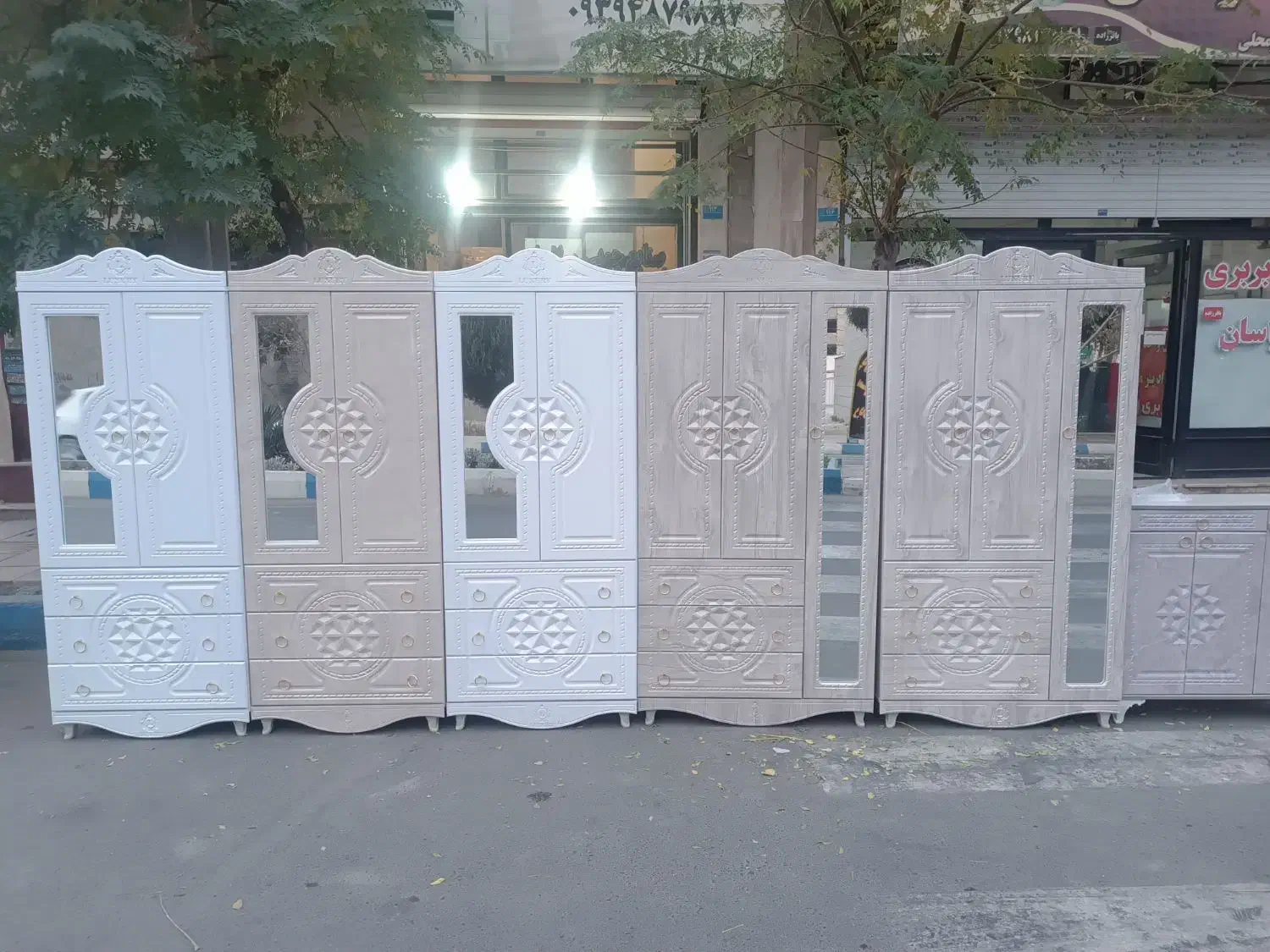 کمد ۲درب وکیوم پویا|جاکفشی، کمد، دراور|وحیدیه, |دیوار