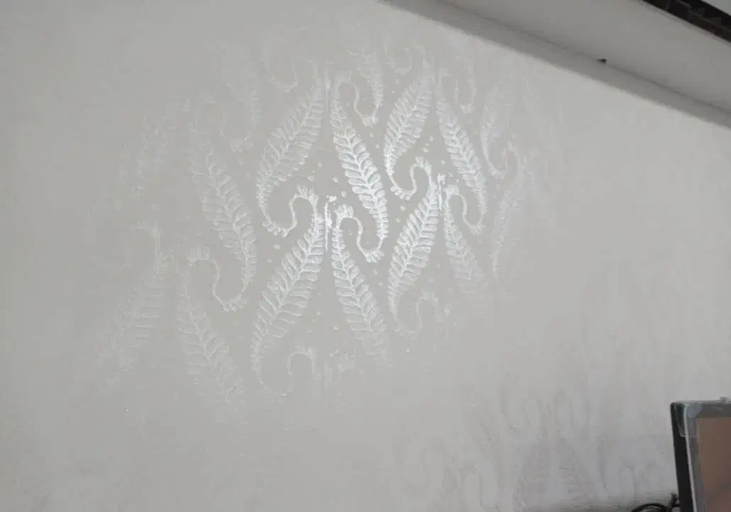 نقاشی ساختمان وطرح کاغذدیواری قیمت پایین|خدمات پیشه و مهارت|کرج, آق تپه|دیوار