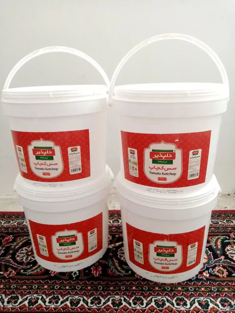 دبه سس|ظروف نگهدارنده، پلاستیکی، یک‌بارمصرف|خرم‌آباد, |دیوار