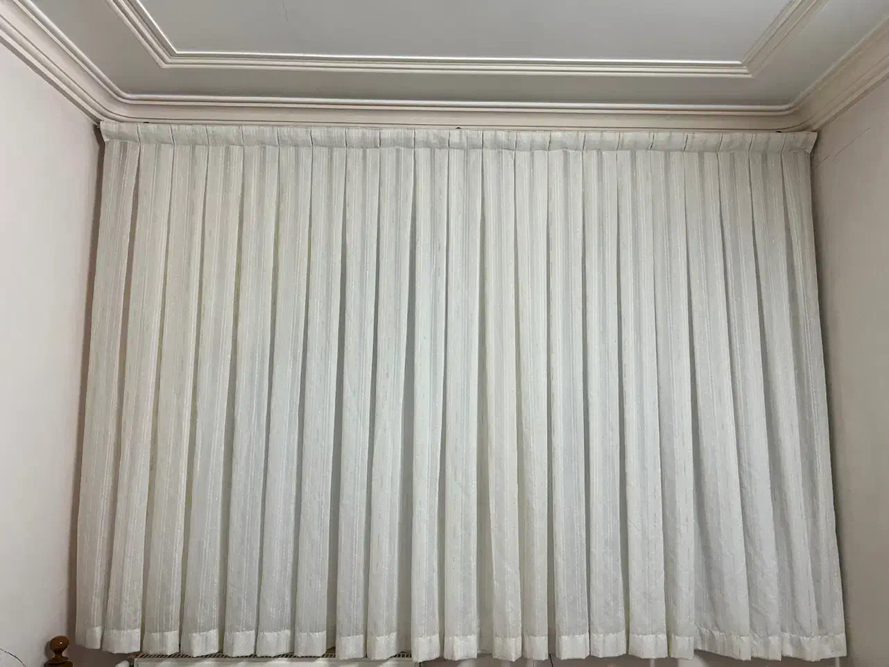 پرده اتاق حریر ترک|پرده، رانر، رومیزی|بیرجند, |دیوار