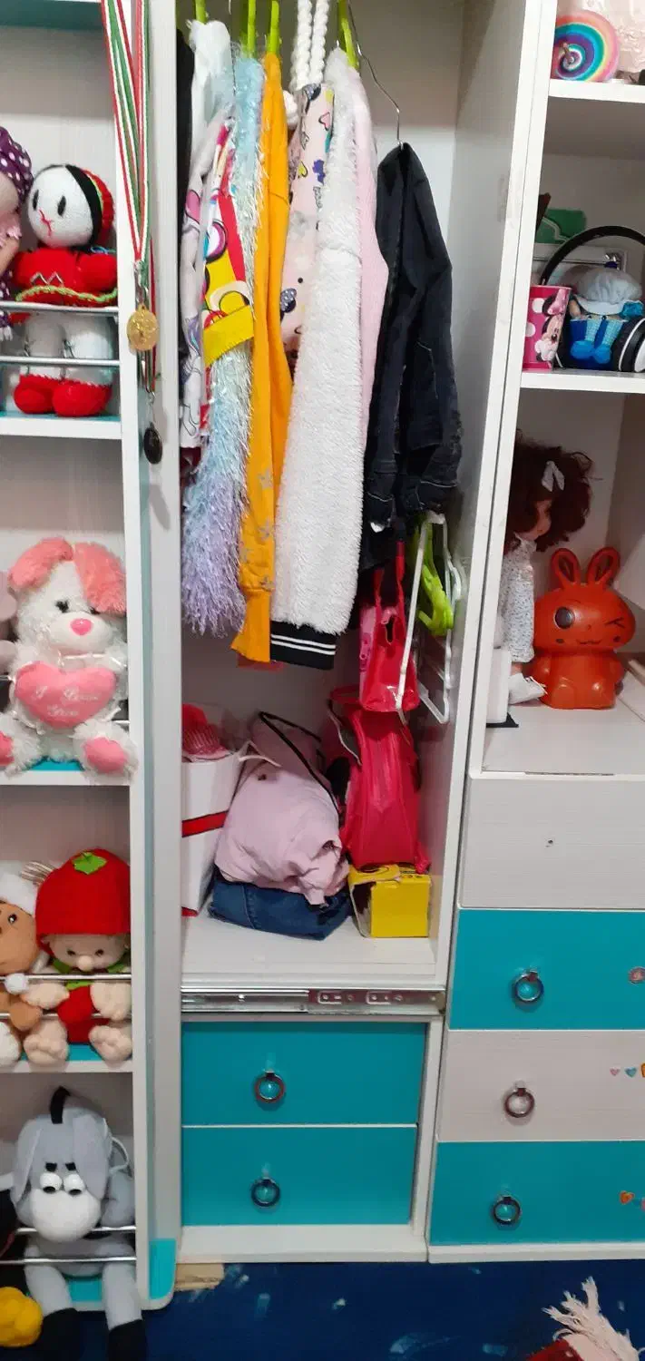 سرویس خواب کودک و نوجوان|تخت و سرویس خواب|شاهرود, |دیوار