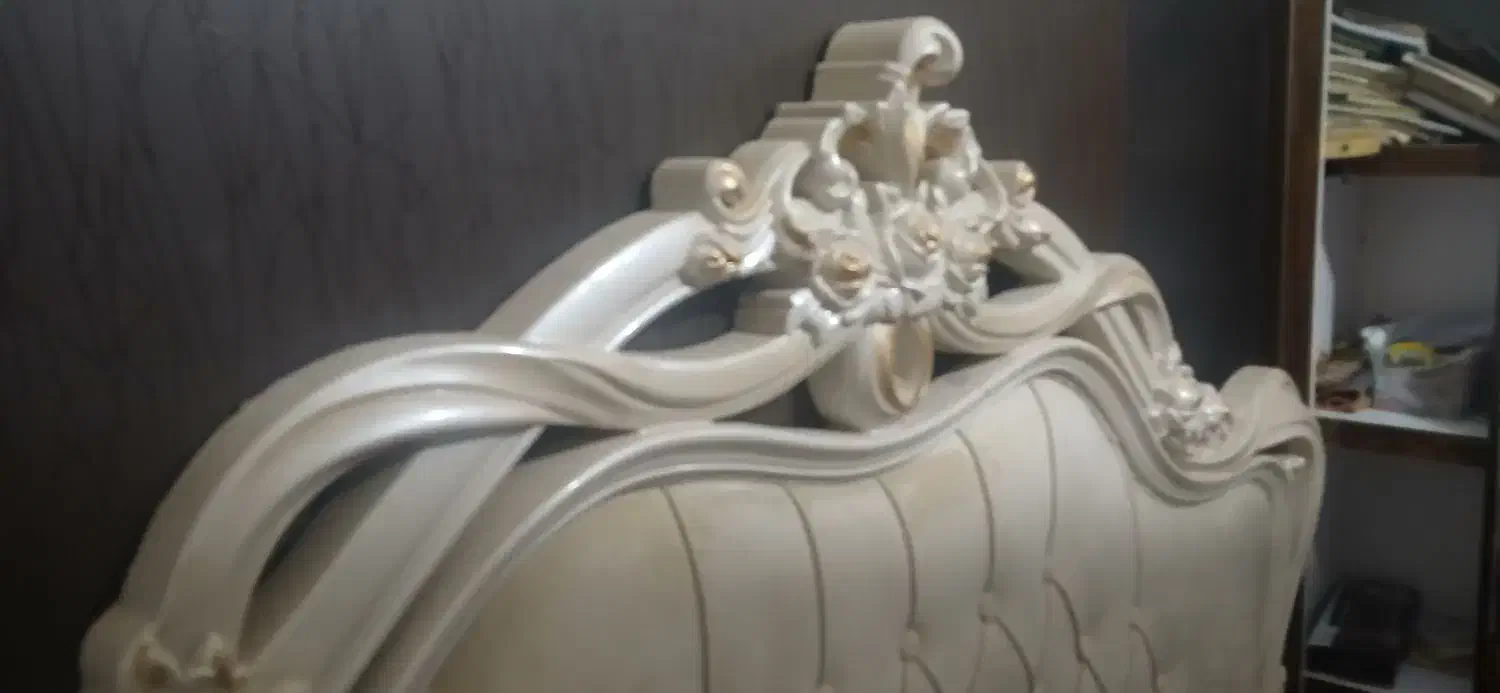 تخت خواب دونفره با میزارایش|تخت و سرویس خواب|خوی, |دیوار