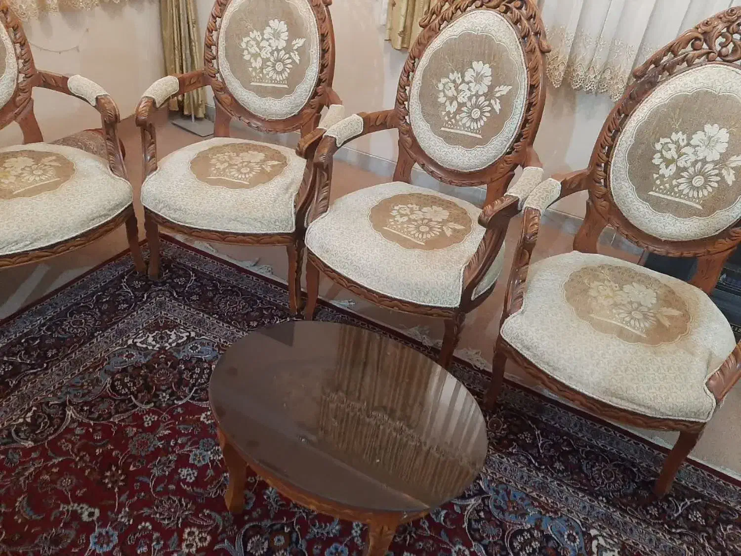 مبل سلطنتی|مبلمان خانگی و میز عسلی|سبزوار, ولیعصر (نجار آباد)|دیوار