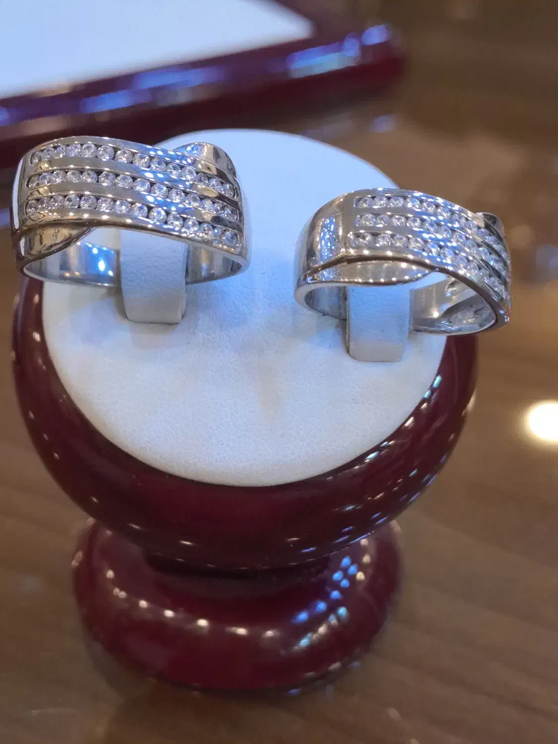 حلقه ست نقره|جواهرات|اصفهان, مارچین|دیوار