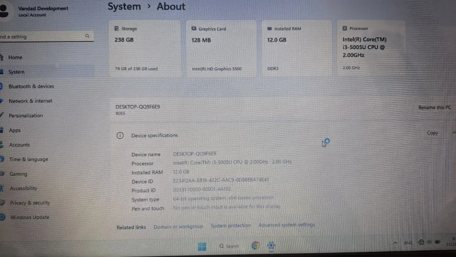 لپ تاپ لنوو Lenovo G50-80|رایانه همراه|تهران, دکتر هوشیار|دیوار